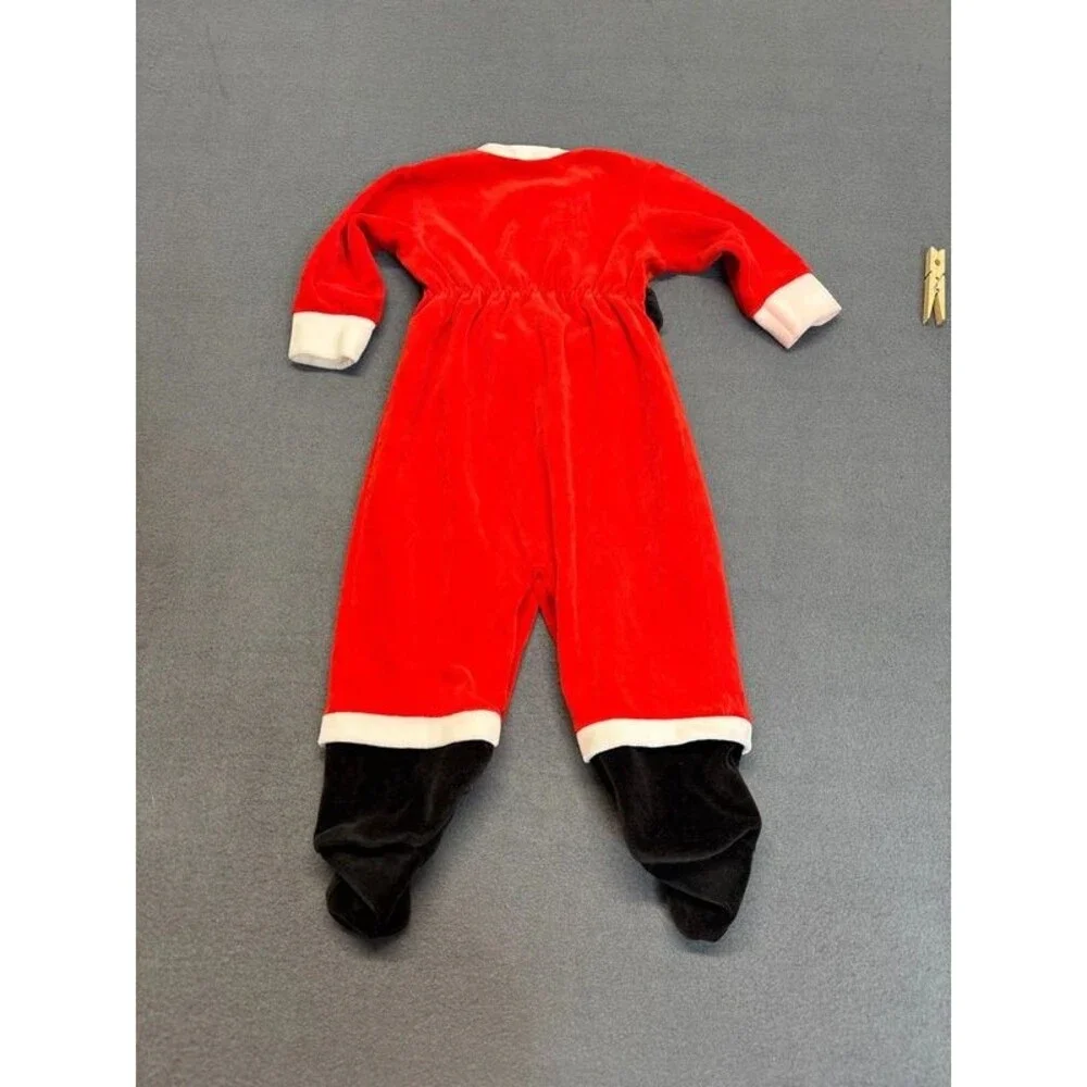 Little Me by Schwab Santa Suit Sleeper Sz XL